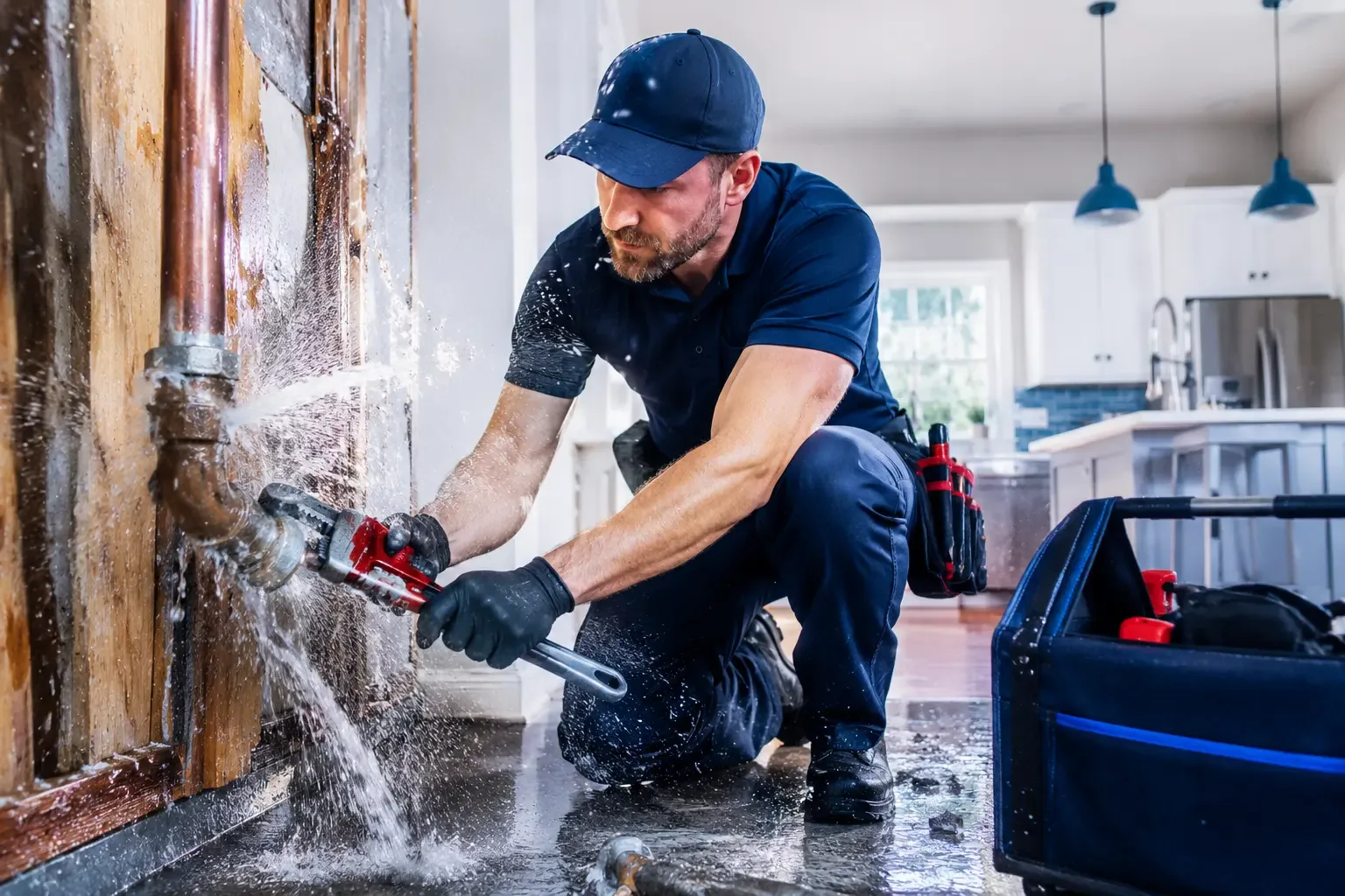 Local emergency pipe repair professionals in Wingo, KY